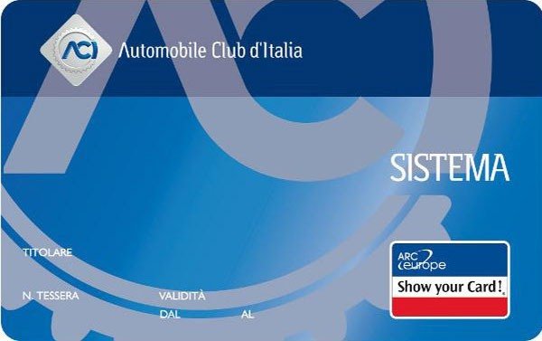 Tessera Aci Sistema 1 aci sistema - Aci delegazione di Rozzano